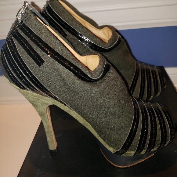 L.A.M.B. Glance Platform Booties - Picture 3 of 7